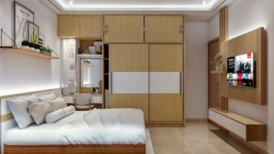 12 Inspirasi Desain Kamar Tidur Kompleks, Estetik dan Chic!