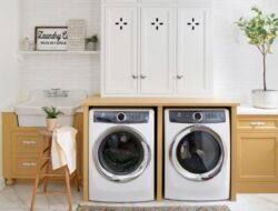 12 Desain Ruang Laundry Ke Tempattinggal, Estetis dan Hemat Tempat!