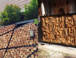 7 Model Pagar Kayu Teras Tempattinggal Maksimalis yang Stylish