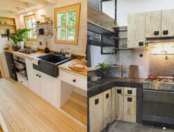 7 Ide Desain Dapur Sederhana Bersama Kayu yang Hangat