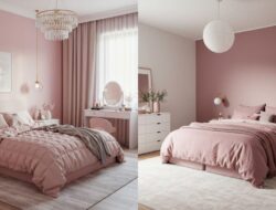 5 Pilihan Pewarna Kamar Warna Pink yang Feminin