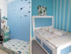 6 Inspirasi Warna Kamar Warna Biru Langit yang Aesthetic dan Menenangkan