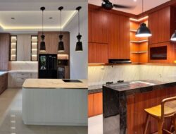 7 Model Kitchen Set HPL Simpel yang Mewah dan Menawan