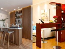 13 Desain Mini Bar Ruang Tamu, Bikin Rumah Makin Estetik
