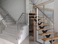 5 Desain Railing Tangga Stainless Steel Untuk Tempattinggal | Panduan & Rujukan