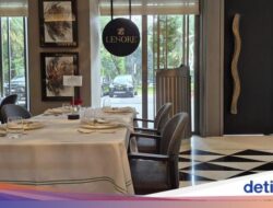 Lenore Exquisite Dining, Perpaduan Minuman Asia-Eropa Di Interior Mewah