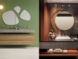 5 Model Cermin Kamar Mandi yang Aesthetic dan Fungsional