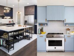 5 Inspirasi Dapur Warna Biru yang Estetik dan Mewah