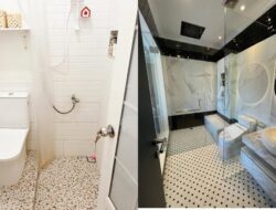 5 Inspirasi Keramik Lantai Kamar Mandi yang Tidak Licin