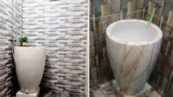 5 Model Bak Kamar Mandi Keramik yang Aesthetic | Panduan & Rujukan
