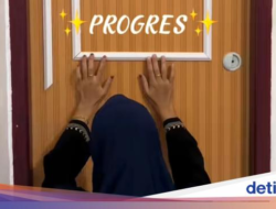 Viral Wanita Renovasi Pintu Kamar Mandi Jadul, Hasilnya Estetis Bikin Takjub