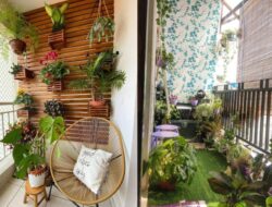 5 Inspirasi Desain Taman Ke Balkon Lantai 2​ yang Asri dan Indah