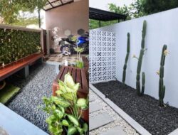 5 Inspirasi Taman Kering Batu Split yang Estetik dan Terbaru