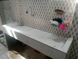 5 Inspirasi Model Tempat Cuci Piring Bersama Keramik