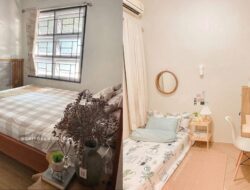 5 Inspirasi Desain Kamar Tidur Sempit, Maksimalis & Estetik