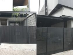 5 Desain Pagar Industrial Sederhana yang Aesthetic