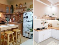 5 Inspirasi Warna Dapur Warna Coklat Muda yang Hangat dan Lembut