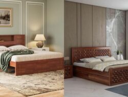 5 Model Dipan Kayu Untuk Springbed​ yang Estetik Terbaru