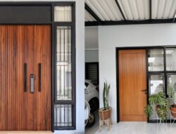 5 Inspirasi Model Pintu dan Jendela Rumah Pada Didepan Simpel