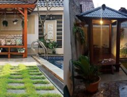 5 Inspirasi Desain Taman Di Rumah Bersama Gazebo