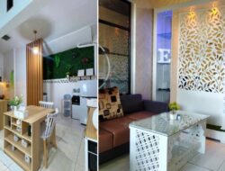 5 Model Partisi PVC Ruang Tamu Maksimalis, Modern, dan Aesthetic