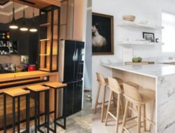 7 Inspirasi Desain Dapur Simpel Mini Bar yang Nyaman