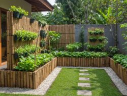 10 Inspirasi Desain Kebun Sayur Rumahan, Asri dan Produktif