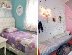 5 Contoh Desain Wallpaper Dinding Kamar Tidur Remaja Perempuan | Panduan & Rujukan