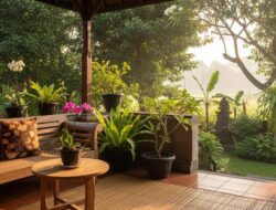 5 Inspirasi Pedesaan Teras Tempattinggal Kampung Jawa