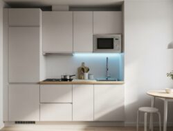 5 Inspirasi Desain Dapur Kecil Ukuran 2×2 yang Hemat Ruang