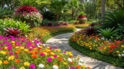 7 Inspirasi Desain Taman Bunga Krokot Sebagai Pekarangan Tempattinggal