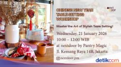 Rahasia Tatakan Chinese New Year Berkelas, Belajar Langsung Didalam Florist Profesional