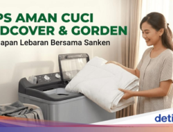 Tips Mencuci Bedcover dan Gorden Besar Ke Mesin Cuci Jelang Lebaran