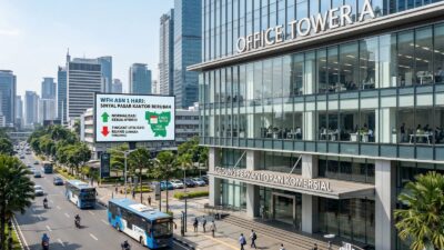 Aturan WFH ASN Berlaku, Apakah Gedung Kantor Di Jakarta Bakal Makin Sepi?