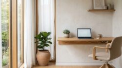 5 Ide Ruang Kerja WFH Estetik Di Rumah Pertama yang Pinterest-Approved