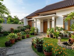 5 Tips Menata Taman Didepan Tempattinggal Sederhana & Contoh Desainnya