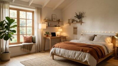 Inspirasi Desain Kamar ala Cafe yang Cozy dan Menenangkan