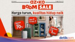AZKO BOOM SALE Hadirkan Ragam Promo Menarik Perhatian, Ini Detailnya