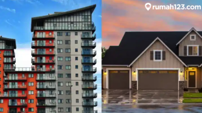 Beli Rumah atau Apartemen? Simak Perbandingannya Sebelumnya Memilih Hunian Pertama