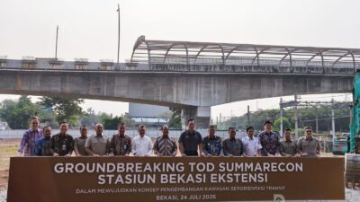 TOD Summarecon Stasiun Bekasi Ekstensi Mulai Dibangun, Penanaman Modal Asing Rp78 Miliar