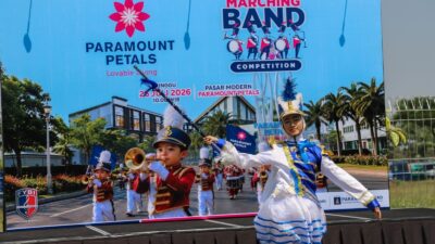 Paramount Petals Gelar Marching Grup Musik Competition 2026, Hadirkan 10 Skuat Terbaik SD dan SMP
