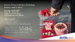 Bikin Sendiri Flower Gift Box Korea Hingga Workshop Ini, Daftar Sekarang!