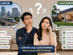 Lokasi atau Luas Tempattinggal, Mana yang Lebih Penting?