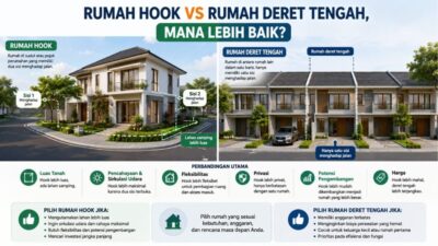 Rumah Hook atau Rumah Deret Ditengah, Mana Lebih Baik?