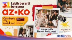 31 Tahun AZKO Hadirkan Produk Tempattinggal Tangga, Ada Diskon hingga 60%