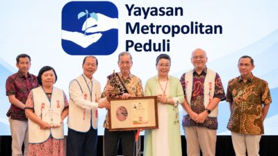 Filantropi Pendiri Metland Nanda Widya Raih Award Taiwan